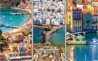 Tipy pre vás – Parga, Naxos, Symi